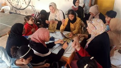 ثقافة الإسماعيلية تختتم أولى قوافلها الثقافية الموجهة للقرى (صور) 