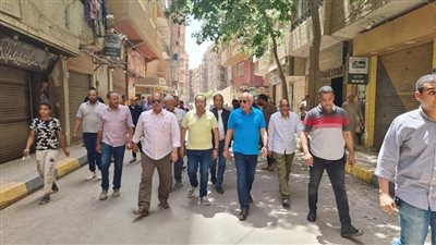 رصف وتطوير 11 شارع بحي الطالبية في الجيزة (صور) 