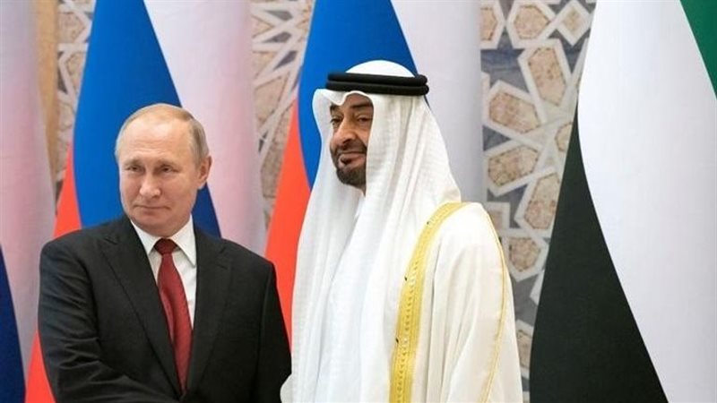 بوتين وبن زايد، فيتو