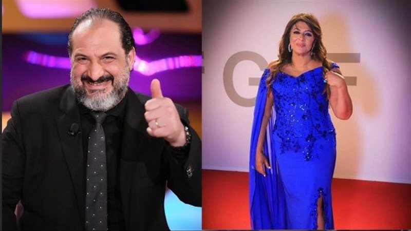  هالة صدقي وخالد