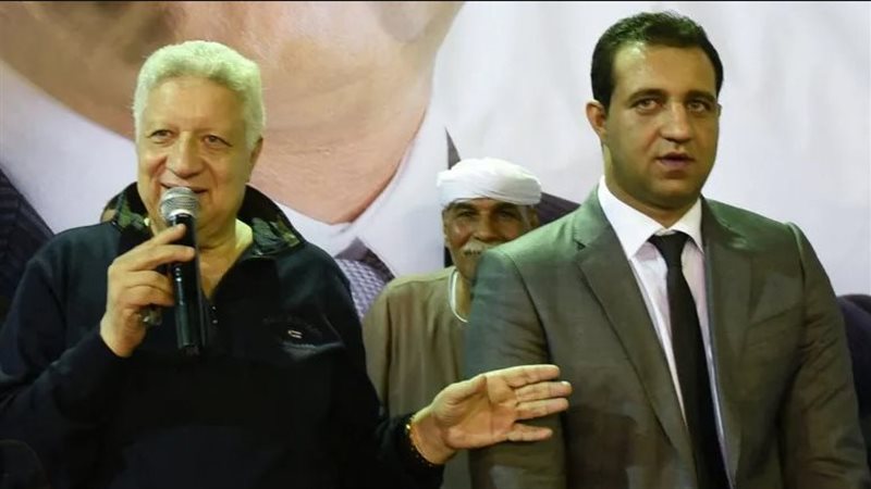 مرتضى منصور ونجله