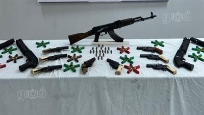  ضبط 49 قطعة سلاح نارى وتنفيذ 684 حكما قضائيا في حملة أمنية بأسيوط