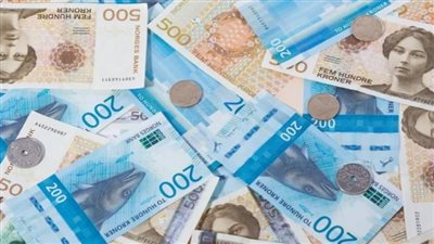 الجنيه يحافظ على قيمته أمام سعر الكرون النرويجي