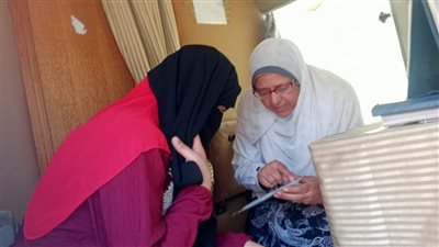  قافلة سكانية شاملة بقرية عبد العظيم زاهر بوادي النطرون بالبحيرة (صور)