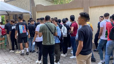 لحظة دخول طلاب الثانوية العامة 2023 إلى اللجان لأداء امتحان اللغة العربية (فيديو وصور)