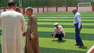 رياضة الأقصر يتسلم نادي المساوية الرياضي بمركز أسنا