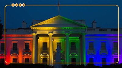 البيت الأبيض يكتسي بألوان قوس قزح.. بايدن يغازل مجتمع الميم (فيديوجراف)