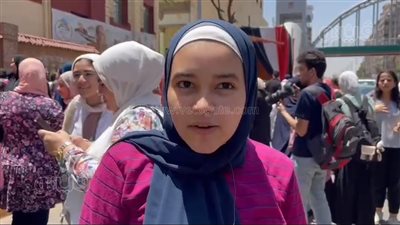 طلاب الثانوية العامة بالجيزة: البابل شيت محتاج وقت أطول واستفدنا من كتيب المفاهيم (فيديو)