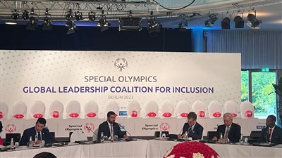 وزير الشباب والرياضة يشهد اجتماع المؤسسين للألعاب العالمية للأولمبياد الخاص