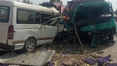 ارتفاع أعداد مصابي حادث الإسماعيلية إلى 15 شخصا 