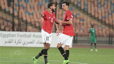 كهربا يسجل الهدف الثاني لمنتخب مصر في شباك جنوب السودان (صور)