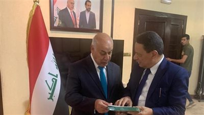رئيس الأعلى للإعلام في ضيافة وزير الثقافة العراقي