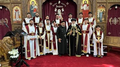 الأنبا ارساني يترأس احتفال الذكرى العاشرة لتأسيس إيبارشية هولندا