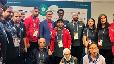 ديانا شعبان تحصد برونزية في الجمباز الإيقاعي بالألعاب العالمية للأولمبياد الخاص ببرلين