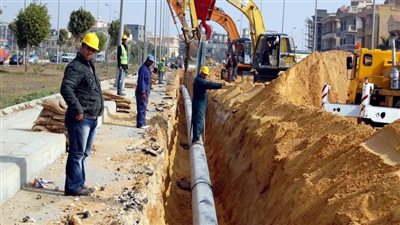 معالجة الصرف الصحي بأم دينار ومحطة مياه الشرب أبرز مشروعات البنية التحتية بالجيزة