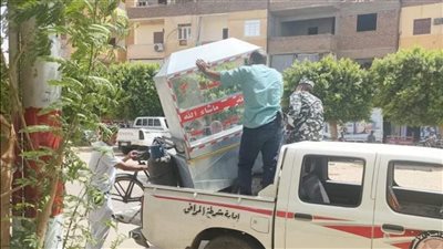 تحرير 17 محضر إشغال خلال حملة مكبرة بالأقصر