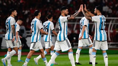 في غياب ميسي، الأرجنتين تفوز على أندونسيا وديًا