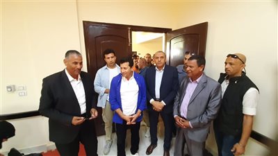 وزير الشباب والرياضة يفتتح عددا من المشروعات الرياضية في شمال سيناء
