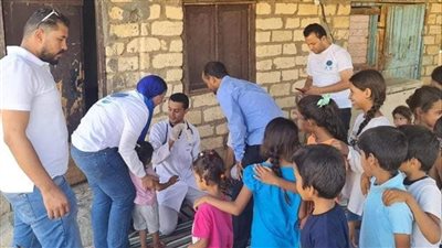 الرعاية الصحية تطلق مبادرة رعايتك بين إيدينا لأطفال وادي مندر بشرم الشيخ