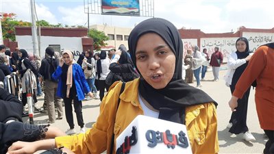 طلاب الثانوية العامة بالإسماعيلية، الألماني سهل وتباين حول الفرنساوي (فيديو) 