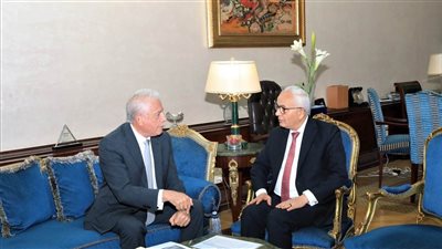 وزير التربية والتعليم يستقبل محافظ جنوب سيناء لبحث آليات تطوير العملية التعليمية