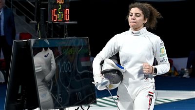 آية حسين تحقق برونزية سيف المبارزة ببطولة إفريقيا للسلاح