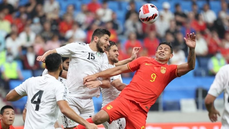 منتخب فلسطين ضد الصين،فيتو