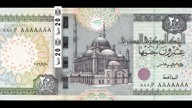 العشرين جنيها القديمة،فيتو