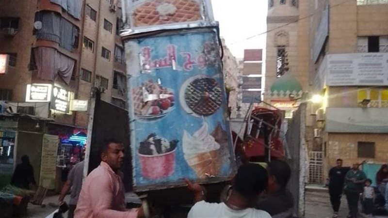 حملة إشغالات بالجيزة،