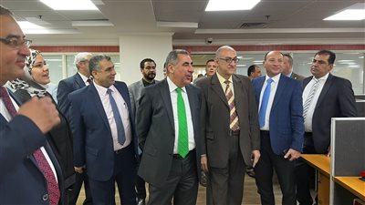 رئيس مصلحة الضرائب الجديد في أولى جولاته: النزول إلى أرض الواقع يساعد على التعرف على كافة المعوقات.. وبابي مفتوح أمام الجميع وأتعهد بالعمل الدائم