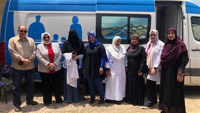 الكشف على 758 حالة في قافلة طبية بقرية كفر الحصة