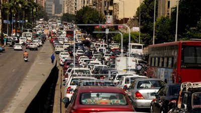 جوجل ماب: كثافات مرورية أعلى كوبري أكتوبر ورمسيس (فيديو)