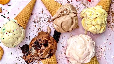 طريقة عمل الآيس كريم فى المنزل بنكهات عديدة ولذيذة 