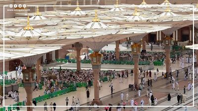  خطة السعودية لحماية الحجاج من حرارة الصيف بالمسجد النبوي (إنفوجراف)