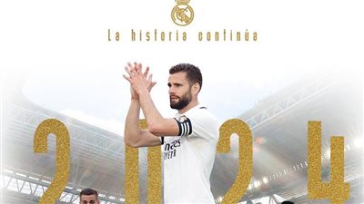 ريال مدريد يجدد عقد مدافعه ناتشو حتى 2024