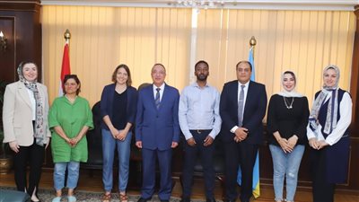 محافظ الإسكندرية يجتمع بممثلي منظمة التعاون والتنمية الاقتصادية