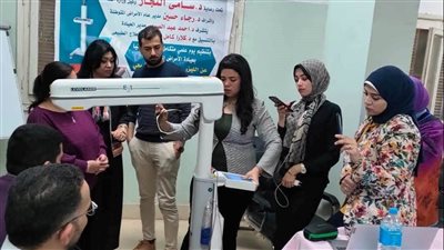 وصول جهاز ليزر بقسم العلاج الطبيعي بعيادة المتوطنة فى سوهاج