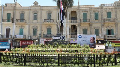 محافظ المنيا يتفقد أعمال تطوير ميدان 30 يونيو ويوجه برفع الإشغالات