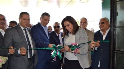افتتاح فرع مطور للبنك الزراعي في البحيرة (صور) 