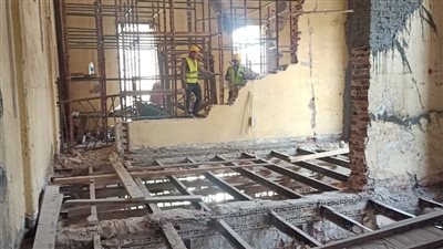 أعمال الترميم والتدعيم للأعمال الإنشائية بالمسرح القومي بالمنصورة تنتهي في نوفمبر المقبل