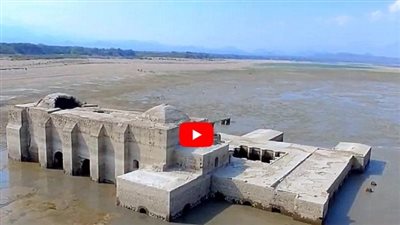  الجفاف يكشف معبد قديم تحت الماء في المكسيك (فيديو)