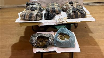 ضبط 4 من الشابو المخدر بحوزة مصاب في قنا