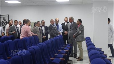 رئيس جامعة المنيا يتفقد مستشفى القلب والصدر الجامعي بالمنيا الجديدة