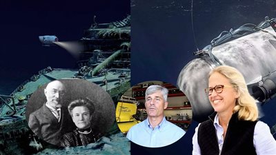 صدفة مثيرة بشأن الغواصة المفقودة، زوجة أحد الركاب فقدت جديها في غرق تيتانيك