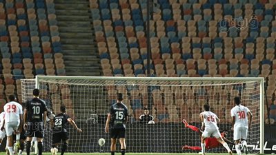 كأس مصر، الزمالك يتقدم بهدف على فاركو بعد مرور 30 دقيقة 