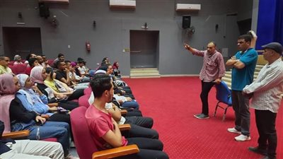 مسرح قصر ثقافة موط بالوادي الجديد يختتم المرحلة الثانية من تدريبات 