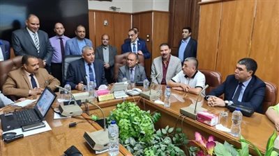 وفد أوزباكستاني يزور شركة الإسكندرية لتوزيع الكهرباء 