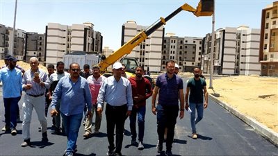 وزير الإسكان يتابع المرحلة الثانية بسكن موظفي العاصمة الإدارية الجديدة بمدينة بدر