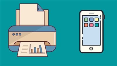 خطوات طباعة المستندات باستخدام هاتف وبرنتر بدون وصلة