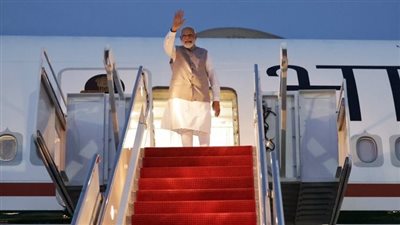 رئيس وزراء الهند يصل مصر اليوم، تعزيز العلاقات التجارية والاقتصادية تتصدر المباحثات المصرية الهندية